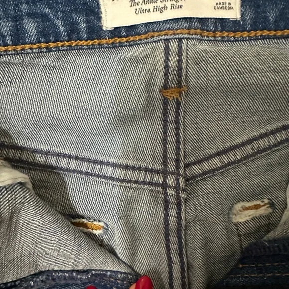 Abercrombie high rise ankle straight women’s Jeans - Picture 2 of 3